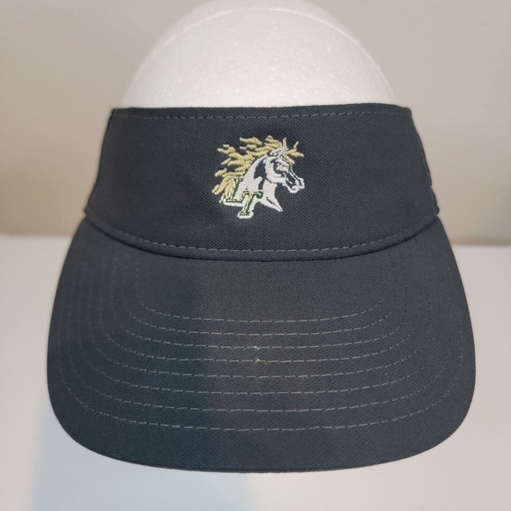 Nike Adult Unisex Golf Visor Black Embroidery Adjustable Dri-Fit Just Do It